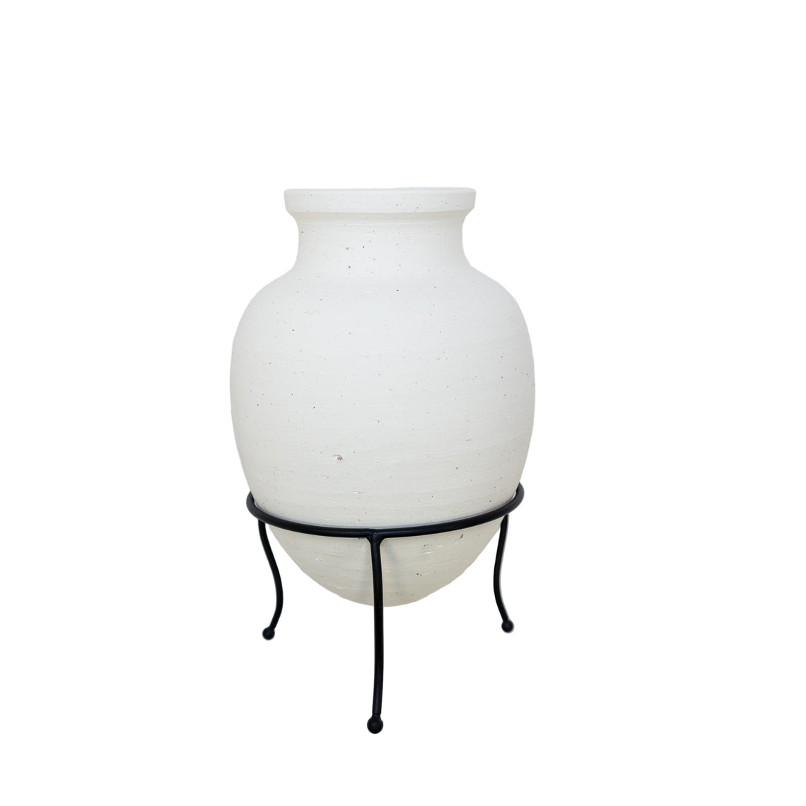 Ceramic Container w/Stand