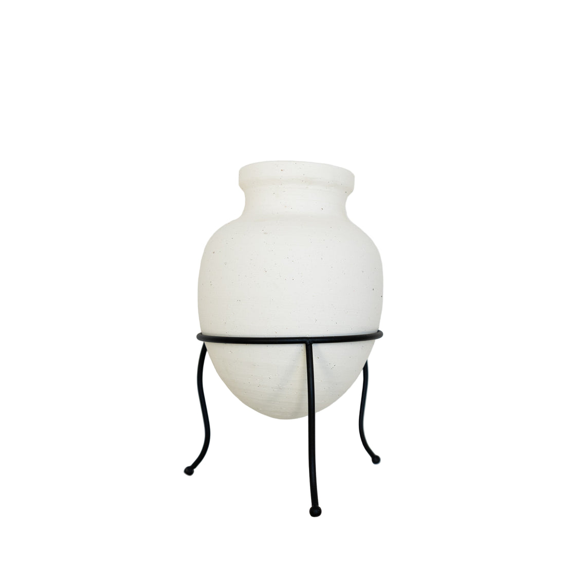 Ceramic Container w/Stand