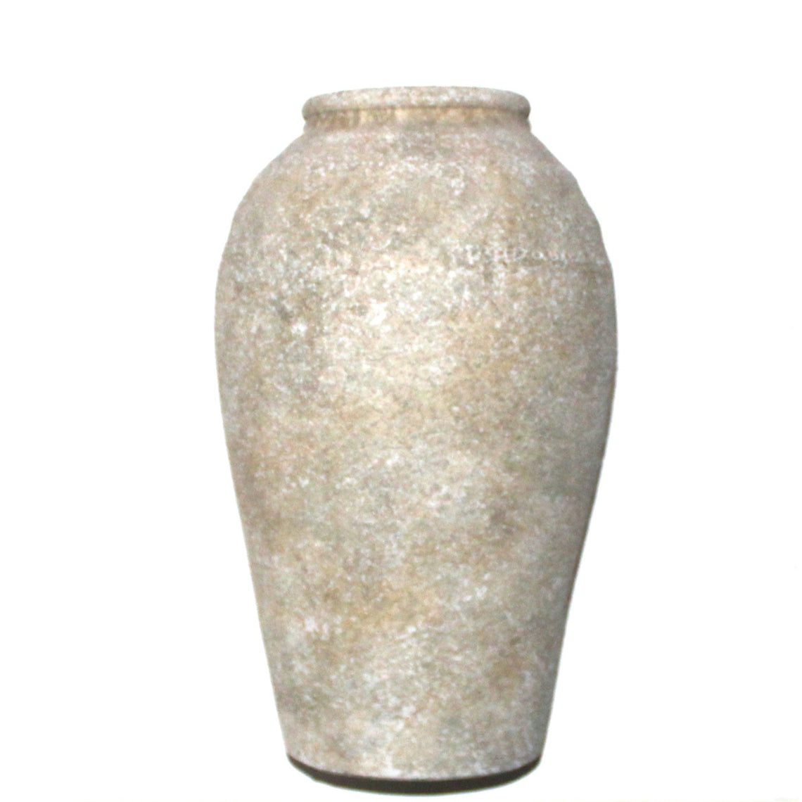CM149 Textured Ceramic Vase 10.25" x 10.25" x 17"