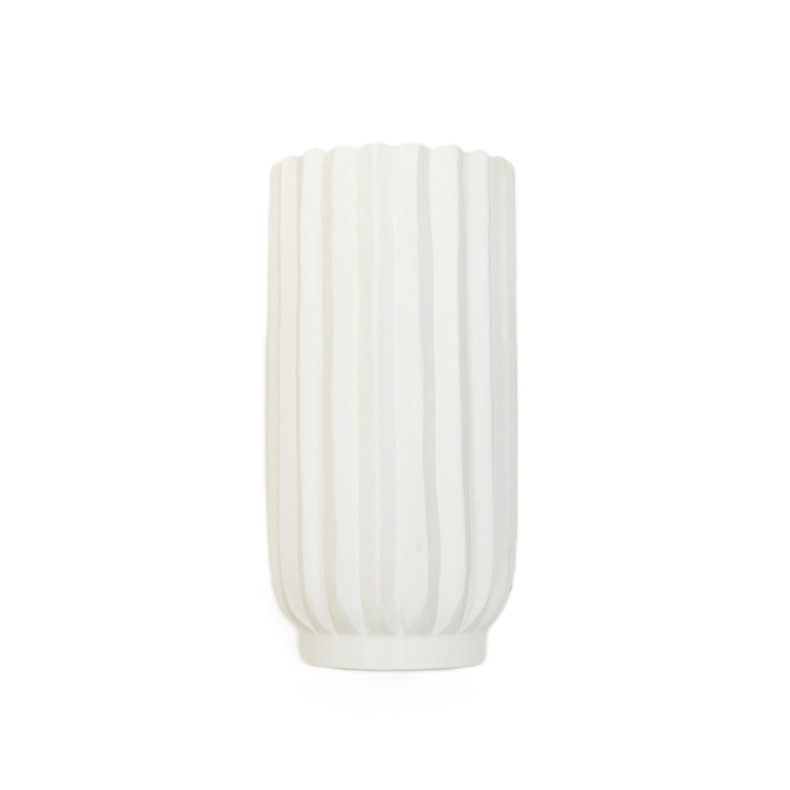 CM153 Polyresin Vase 6" x 6" x 14.25"