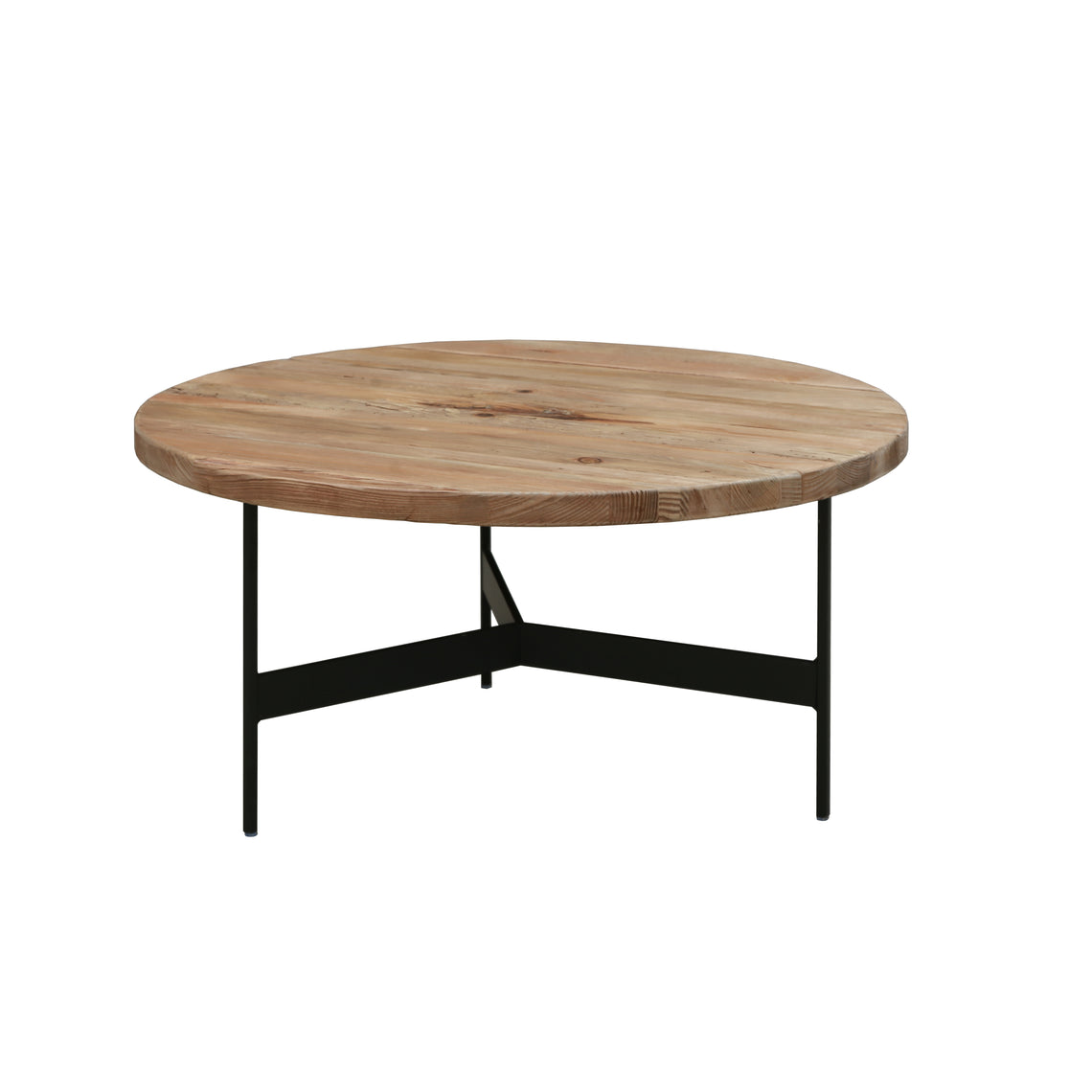 Recycled Pine/Iron Table 27.5" x 13.25"