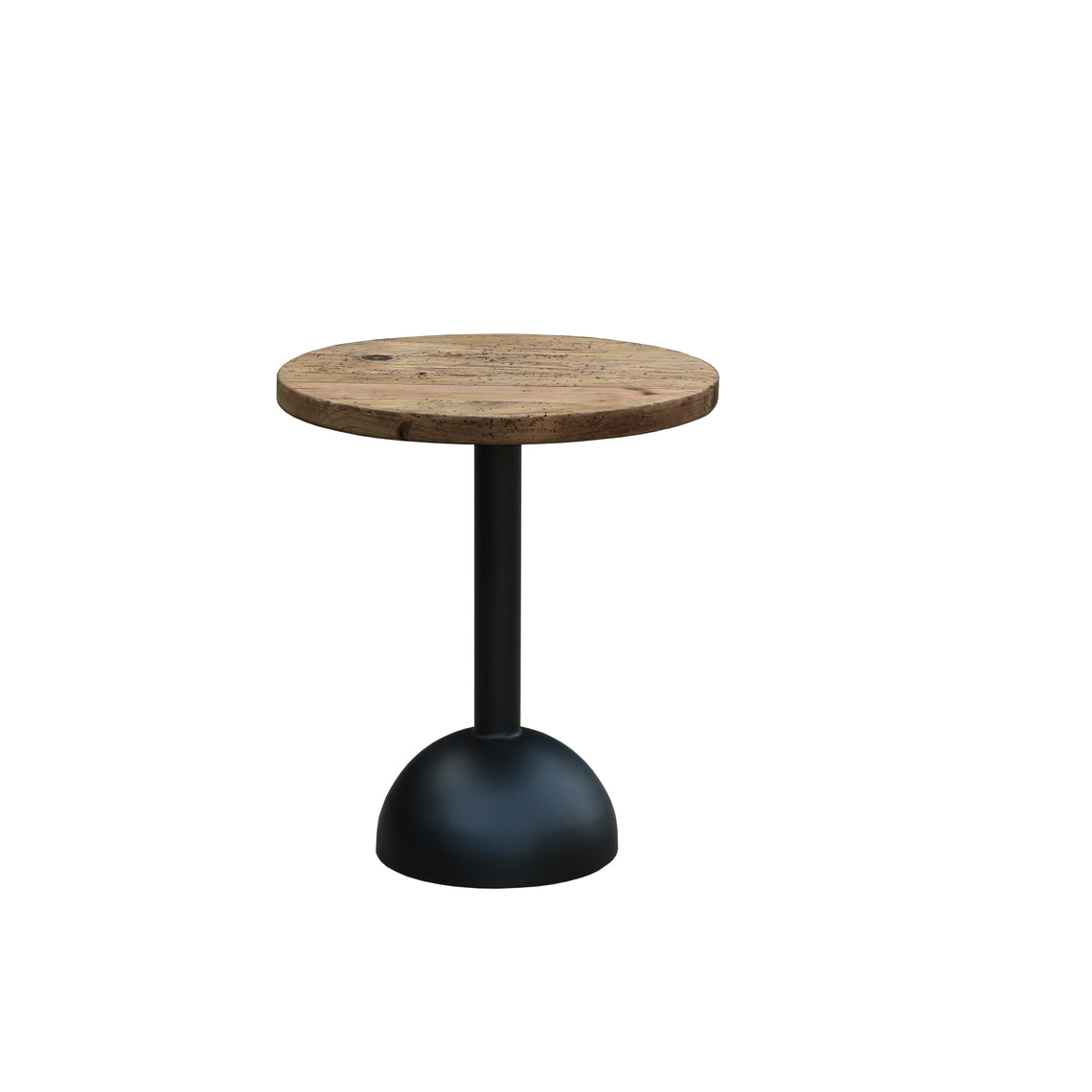 Recycled Pine/Iron Mini Coffee Table 17.75" x 20"