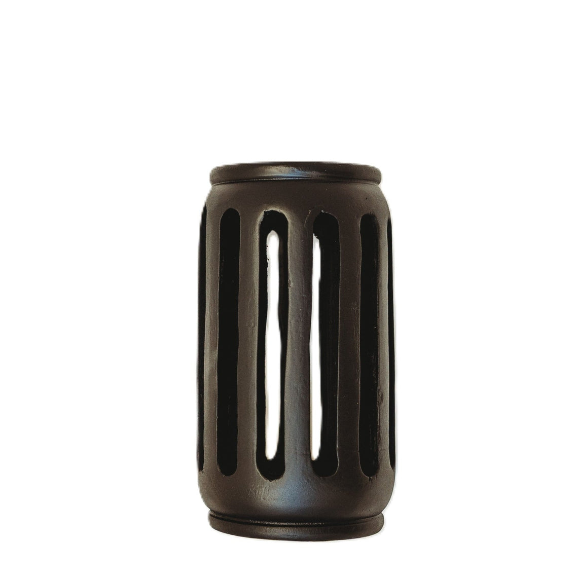 LNT102 Lantern - Black 6" x 6.5" x 11.25"
