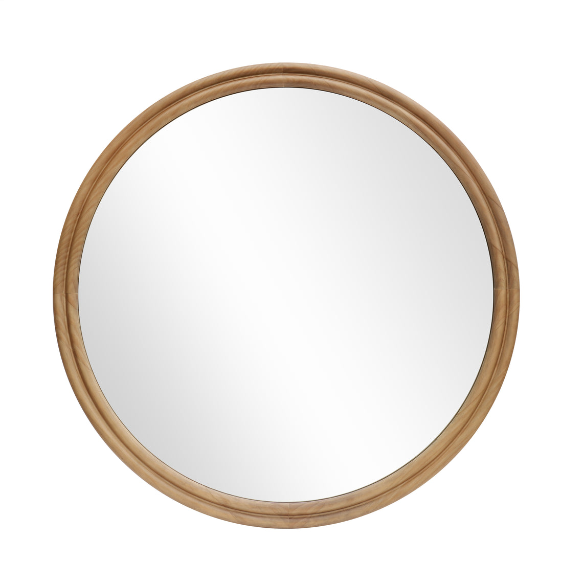Round Mirror Natural