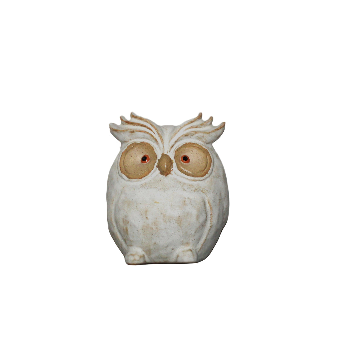 N107 Ceramic Owl 6.75" x 5.25" x 8"H