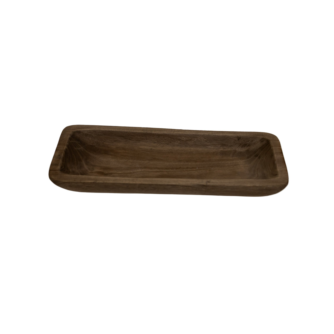 Rustic Wooden Dough Bowl