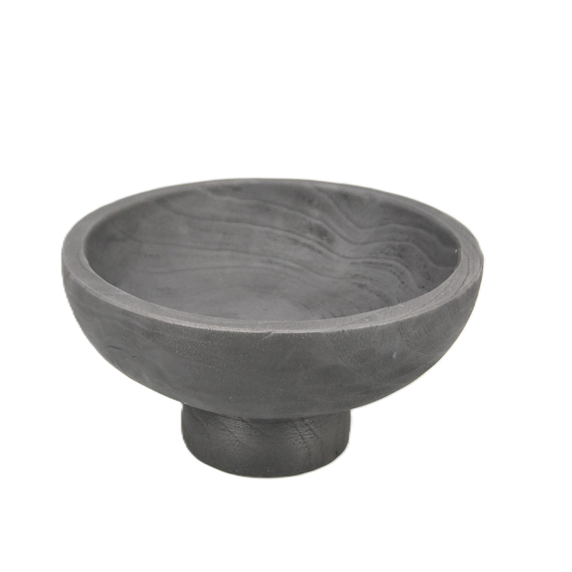 Wood Pedestal Bowl