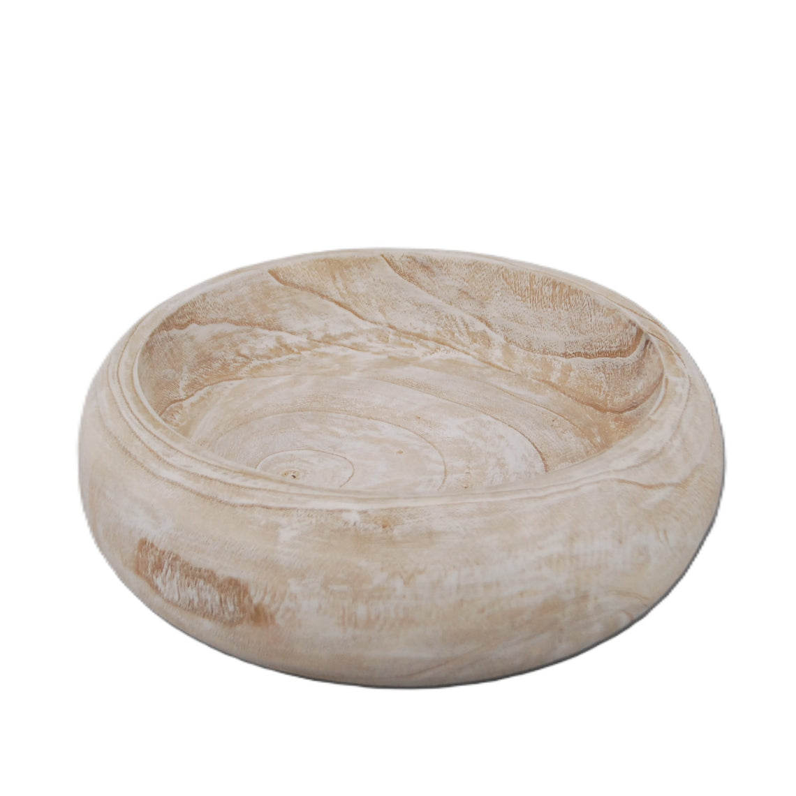 Wooden Bowl - Antique White