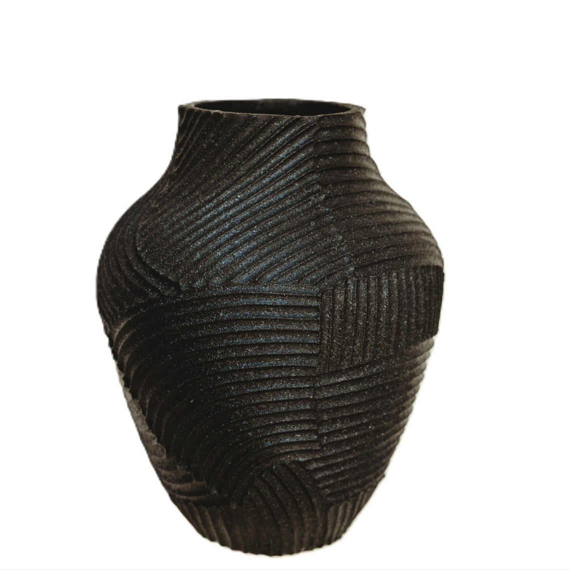PR104 Poly Resin Container - Black 16.75" x 13.25" x 13.25"