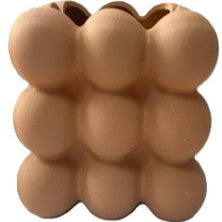 Ceramic Bubble Container - Rust