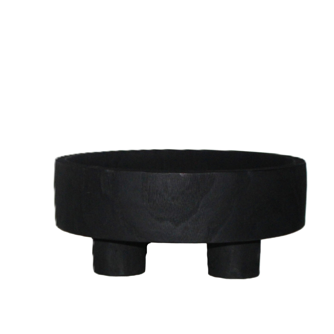 T126 Wood Tray w/Legs - Black 20.75" x 11" x 21"