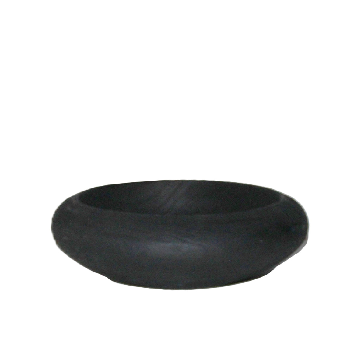 T127 Wood Bowl - Black 20" x 12.5" x 12.5"