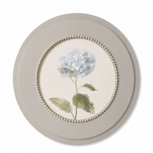 WA132 Hydrangea Wall Art 15.75" x .75" x 15.75" PK 4