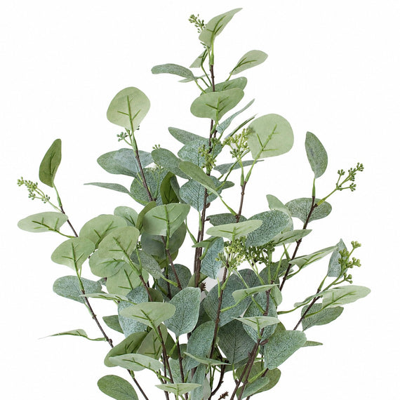 10023BH Eucalyptus Bush 25" X14 PK 6