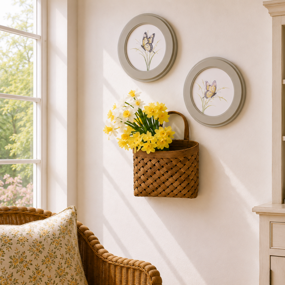 WA134 Butterfly Wall Art 10.25" x .5" x 10.25"    PK 4
