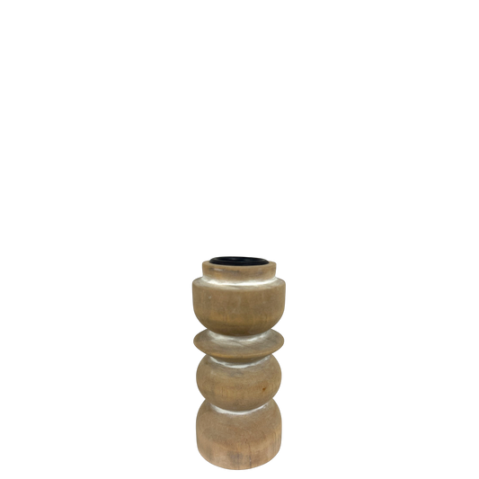 CH106 Wood Candleholder 2" x 2" x 4.25" PK 4