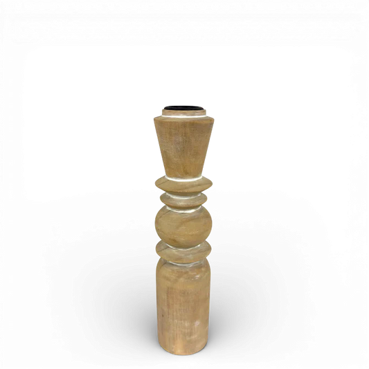 CH108 Wood Candleholder 2" x 2" x 9" PK 4