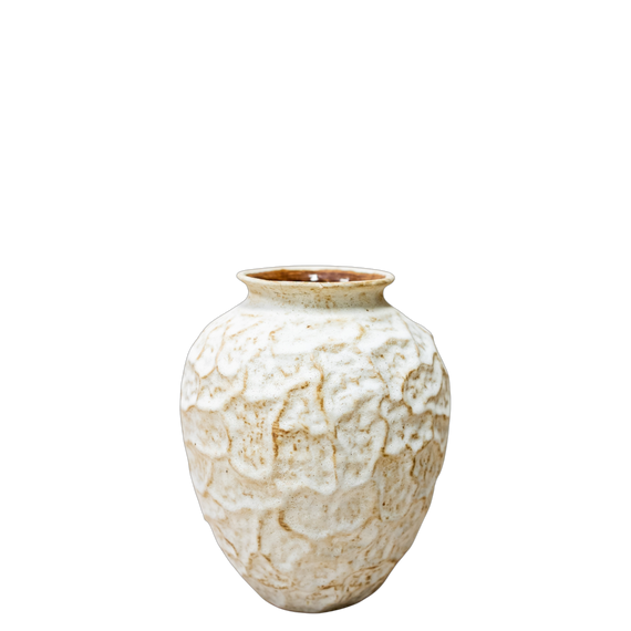 CM106 Polyresin Vase 6" x 6" x 7" PK 3