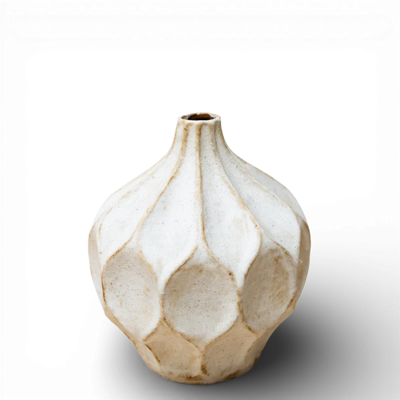 CM107 Polyresin Vase 8.75" x 8.5" x 10" PK 2