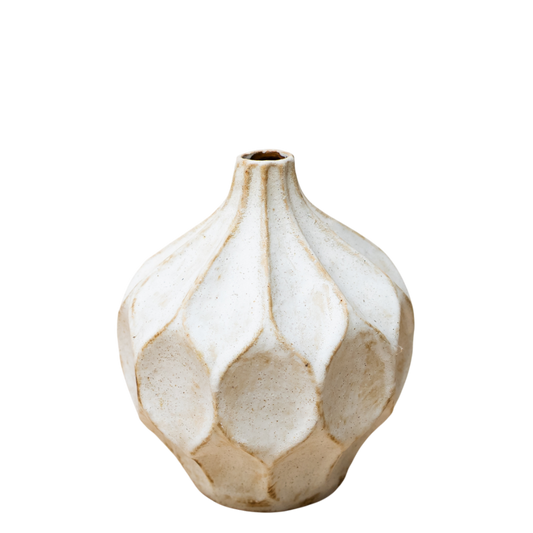 CM107 Polyresin Vase 8.75" x 8.5" x 10" PK 2