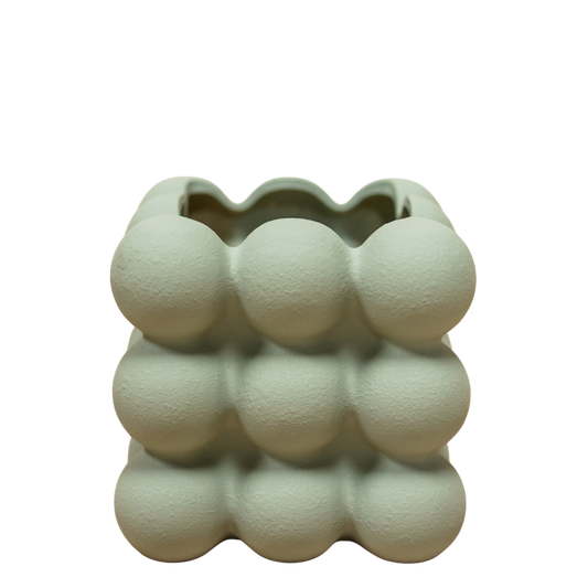 CM115 Ceramic Bubble Container - Sage 23" x 17" x 11.25" PK 3
