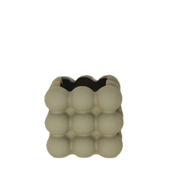 CM115 Ceramic Bubble Container - Sage 23" x 17" x 11.25"