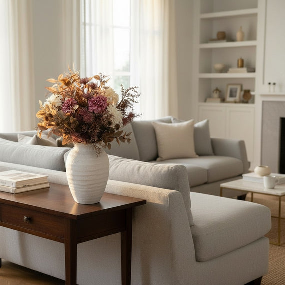 CM126 Textured Contemporary Ceramic Vase 12" x 12" x 17.75" PK 2