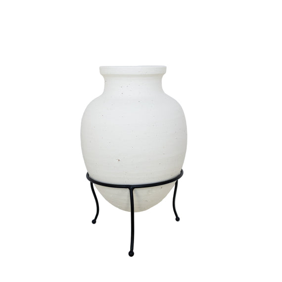 Ceramic Container w/Stand
