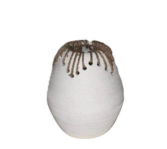 CM139 Polyresin Container 6.5" x 6.5" x 8"