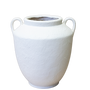 CM148 Ceramic Container w/Handles 15" x 14" x 16.25" PK 2