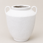 CM148 Ceramic Container w/Handles 15" x 14" x 16.25" PK 2