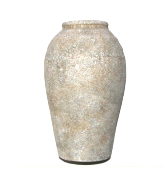CM149 Textured Ceramic Vase 10.25" x 10.25" x 17"