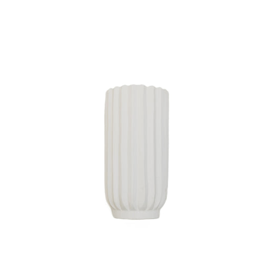 Polyresin Vase 5.5" x 5.5" x 11.25"