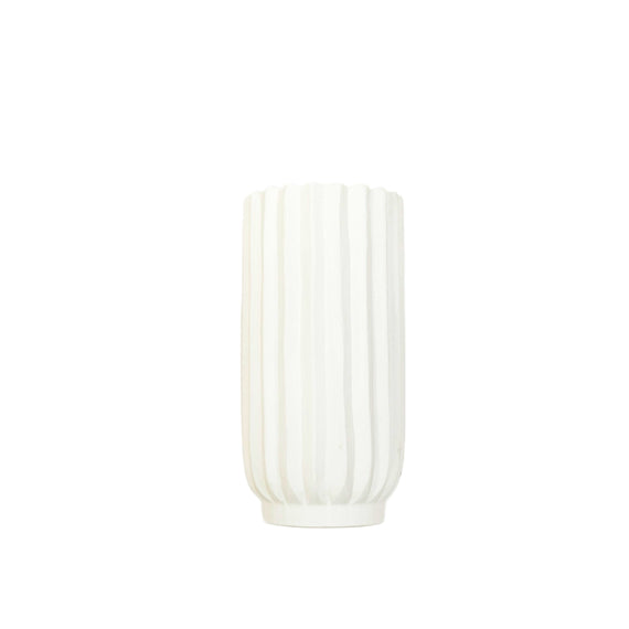 CM152 Polyresin Vase 5.5" x 5.5" x 11.25"