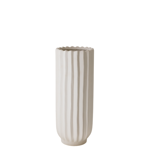 CM152 Polyresin Vase 5.5" x 5.5" x 11" PK 6
