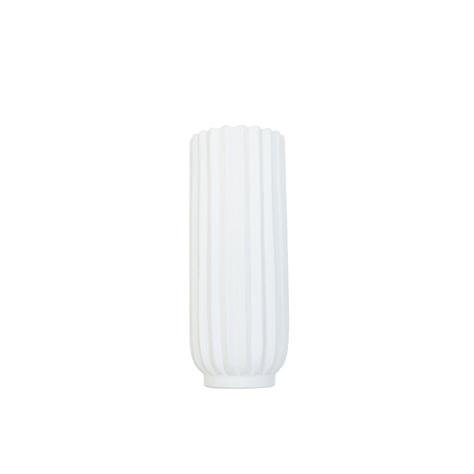 Polyresin Vase 6" x 6" x 14.25"