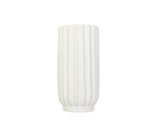 CM153 Polyresin Vase 6" x 6" x 14.25"