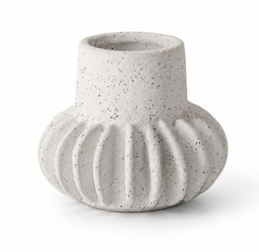 CM168 Ceramic Vase 4.5" x 4.5" x 3.25"PK 6