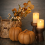 CH104 Polyresin Candleholder 5" x 5" x 7.5" PK 6