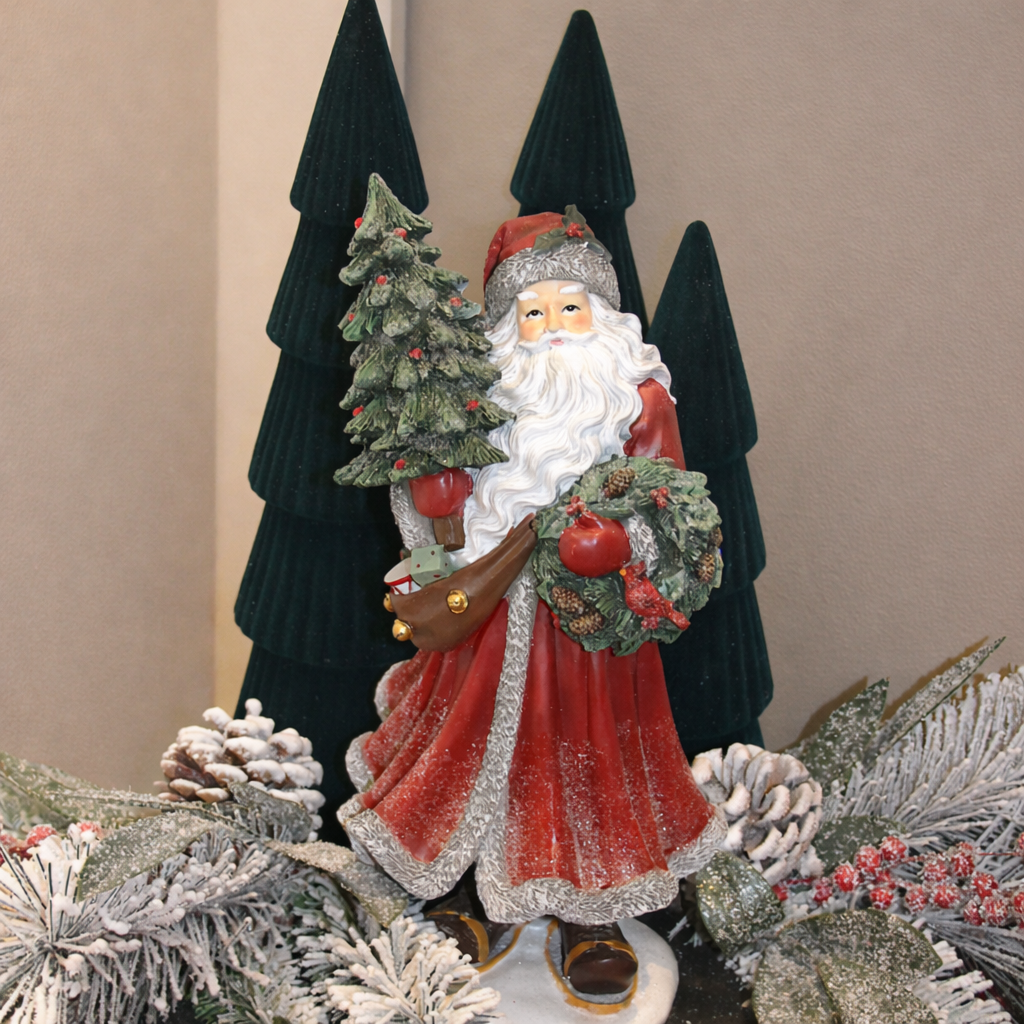 PN140 Dolomite Trees Green 3.5" X 3.5" X 10", 4.25" X 4.25" X 13.5", & 5" X 5" X 17",   Set of 3 PK1