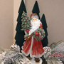 PN140 Dolomite Trees Green 3.5" X 3.5" X 10", 4.25" X 4.25" X 13.5", & 5" X 5" X 17",   Set of 3 PK1