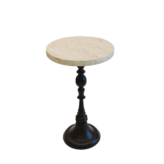 Side Table - Natural/Black
