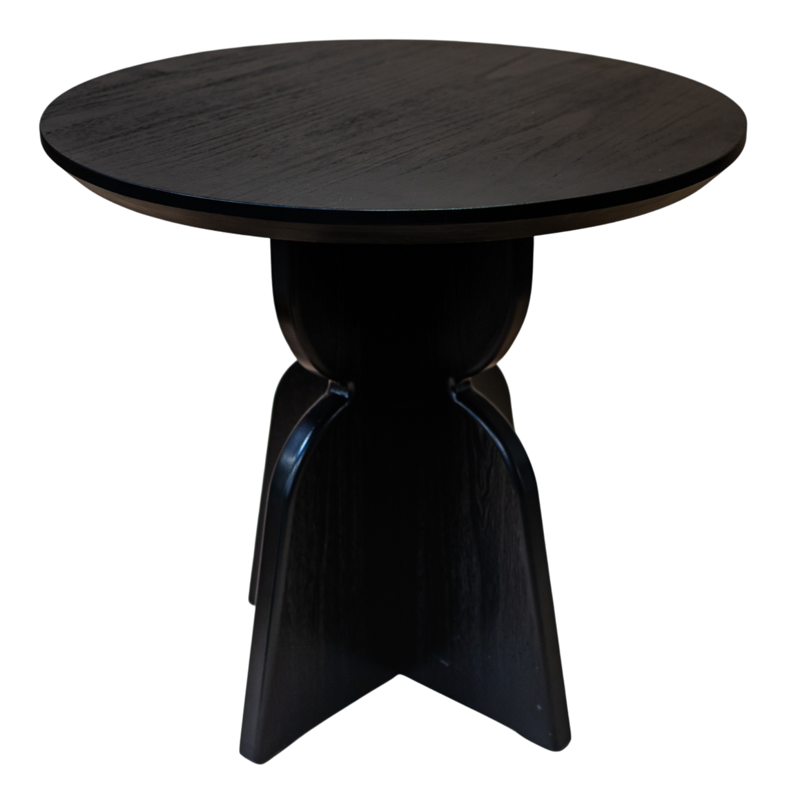 FN110 Wood Side Table - Black 31.75" x 31.75" x 29.75" PK 1