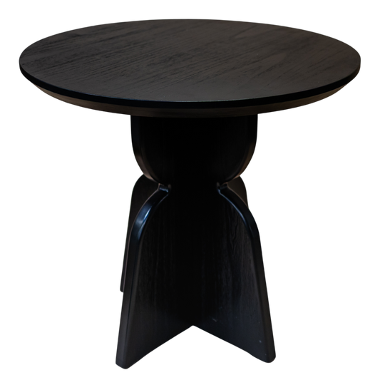 FN110 Wood Side Table - Black 31.75" x 31.75" x 29.75" PK 1