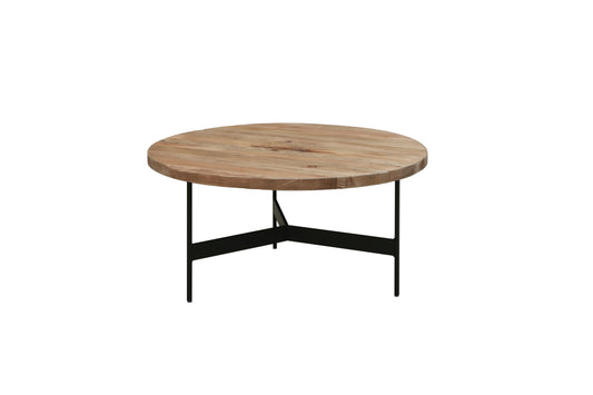 Recycled Pine/Iron Table 27.5" x 13.25"