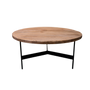 FN117 Recycled Pine/Iron Table 27" x  27.5" X 13.25" PK 1