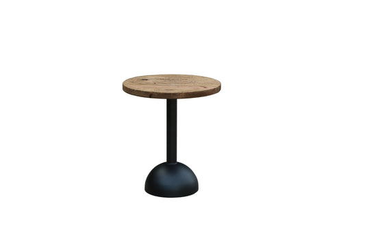 Recycled Pine/Iron Mini Coffee Table 17.75" x 20"