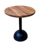 FN121 Recycled Pine/Iron Mini Coffee Table 17.25" x 17.75" x  20" PK 1