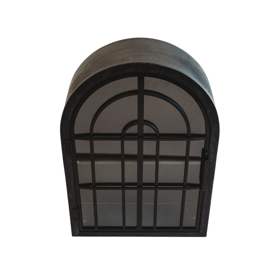 FN122 Wall Cabinet - Black 16" X 6" X 22" PK 1