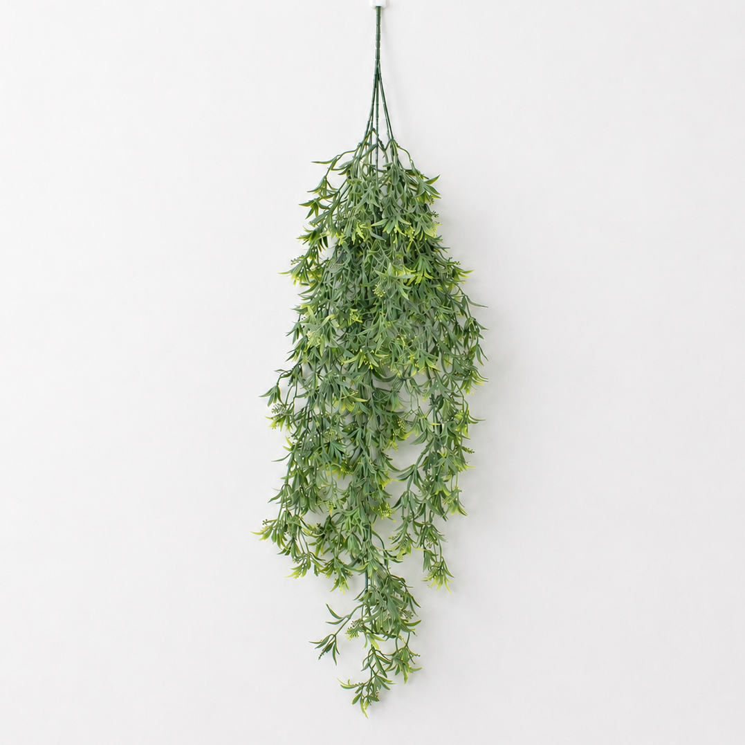 FS204 Plastic Wild Privet Hanging Bush 33" PK 6